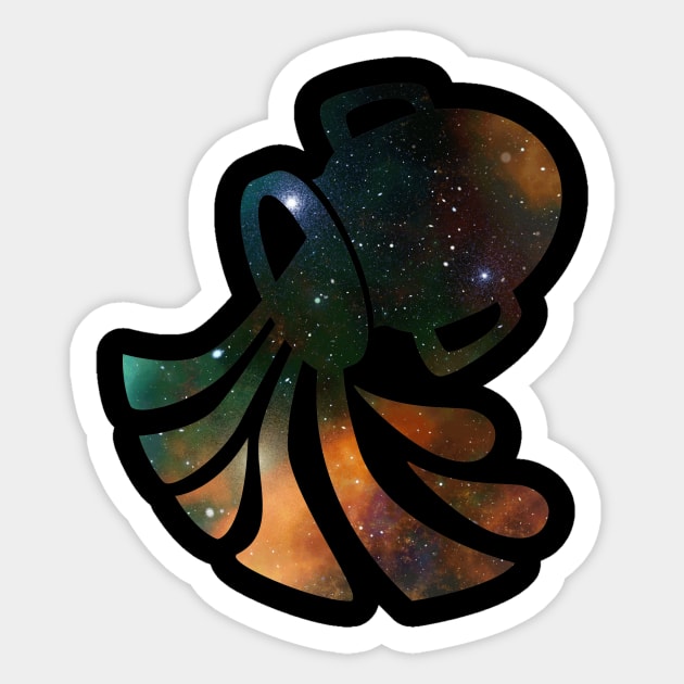 Aquarius Water Astrology Zodiac Sign Night Sky Galaxy Sticker by twizzler3b